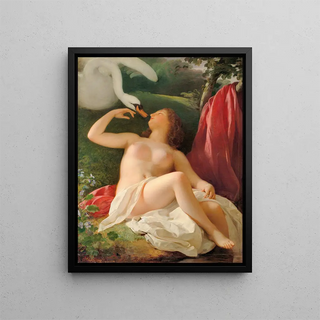 Franz Schrotzberg - Leda mit dem Schwan.webp
