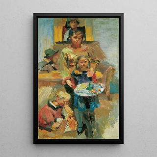 Franz Wiegele - Isepp family portrait.webp