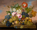 Still life with flowers - Franz Xaver Petter — artwork view