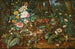 a forest floor with a frog, a lizard, and a snail - Franz Xaver Pieler — artwork view