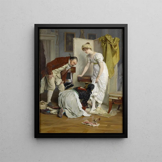Franz Xaver Simm - Die Schuhprobe.webp