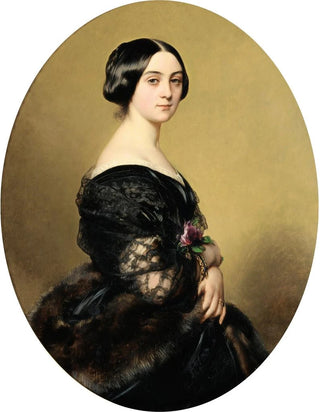 Franz Xaver Winterhalter - Portrait de la Baronne Henri Hottinguer ne Caroline Delessert.webp