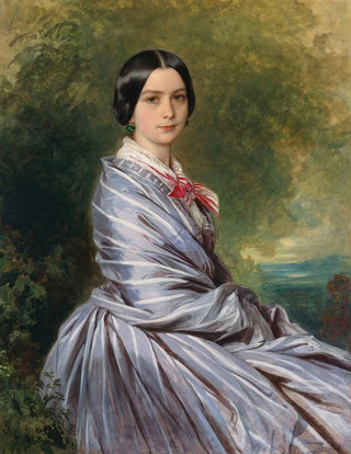 Franz Xaver Winterhalter - Portrait of Augusta Wichrow.webp