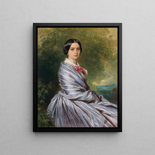 Franz Xaver Winterhalter - Portrait of Augusta Wichrow.webp