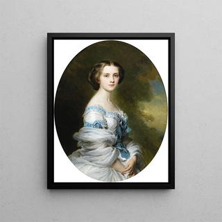 Franz Xaver Winterhalter - Portrait of Mlanie de Bussire comtesse Edmond de Pourtals.webp
