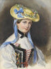 Princesa Liechtenstein con traje - Franz Xaver Winterhalter — vista de la obra