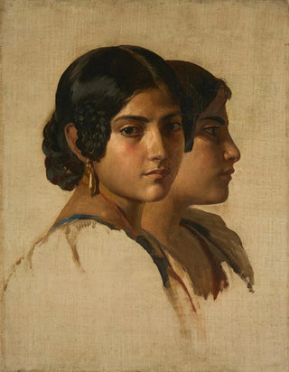 Franz Xaver Winterhalter - Study of an Italian Girl.webp