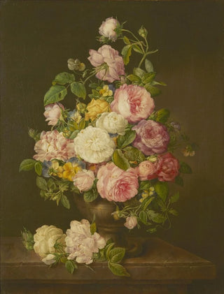 Franz Xavier Petter - A still life with flowers.webp