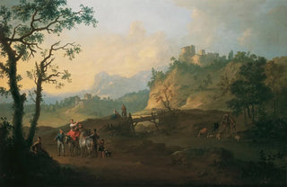 Franz de Paula Ferg - Italienische Landschaft.webp