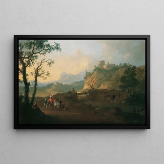 Franz de Paula Ferg - Italienische Landschaft.webp