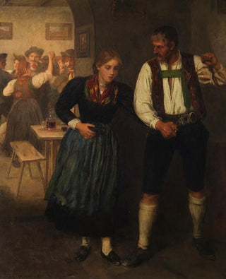 Franz von Defregger - Beim Tanz.webp