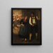 En el baile - Franz von Defregger — cuadro enmarcado en la pared