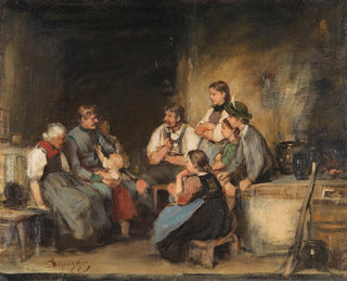 L'esquisse du vacancier - Franz von Defregger — vista de la obra