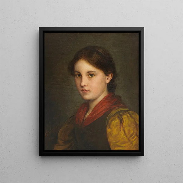 Franz von Defregger - Dirndl.webp