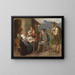 salón tirolés - Franz von Defregger — cuadro enmarcado en la pared
