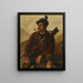 Cazador tirolés - Franz von Defregger — cuadro enmarcado en la pared