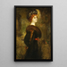 Lily Merk - Franz von Lenbach — cuadro enmarcado en la pared