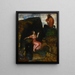 A la fuente - Franz von Stuck — cuadro enmarcado en la pared