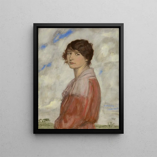 Franz von Stuck - Lady in Red.webp