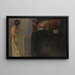 Œdipe résout le mystère du Sphinx - Franz von Stuck — framed artwork on a wall
