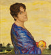 Retrato de Frau von Stuck - Franz von Stuck — vista de la obra