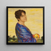 Retrato de Frau von Stuck - Franz von Stuck — cuadro enmarcado en la pared