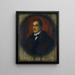 Self-portrait - Franz von Stuck — framed artwork on a wall