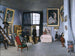 El estudio de Bazille - Frédéric Bazille — vista de la obra