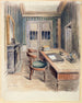 the inhabited house bedroom by Honoré de Balzac - Frédéric Léon — artwork view