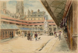 Frdric Lon - Vue du march SaintGermain.webp