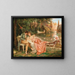 Flirtant dans le parc de la Villa Borghèse à Rome - Frédéric Soulacroix — framed artwork on a wall