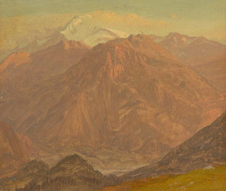 Montañas de Colombia o de Ecuador - Frederic Edwin Church — vista de la obra