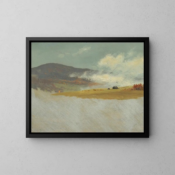 Paisajes ondulados - Frederic Edwin Church — cuadro enmarcado en la pared