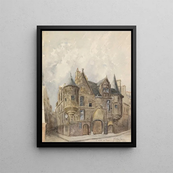 Hôtel de Sens París - Frederic Edwin Church | Cuadro — cuadro enmarcado en la pared