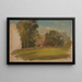 Casa en Hudson, Nueva York - Frederic Edwin Church — cuadro enmarcado en la pared