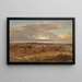 Valle del Hudson - Frederic Edwin Church — cuadro enmarcado en la pared