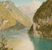 Königssee en Baviera - Frederic Edwin Church — vista de la obra