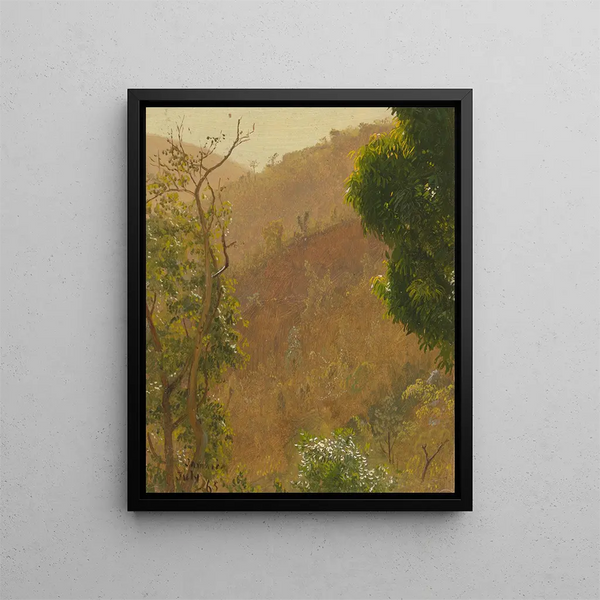 Paisaje IV - Frederic Edwin Church — cuadro enmarcado en la pared