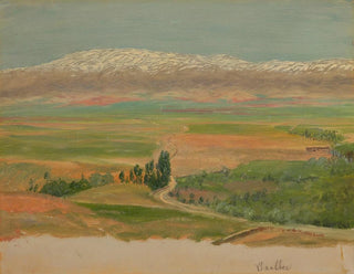 Montañas cerca de Baalbek - Frederic Edwin Church — vista de la obra