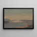 un cuadro Vista nocturna de un puerto - Frederic Edwin Church — cuadro enmarcado en la pared