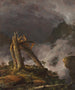 Tempestad en las montañas - Frederic Edwin Church — vista de la obra