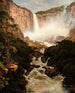 Las Cataratas del Tequendama cerca de Bogotá Nueva-Grenada - Frederic Edwin Church — vista de la obra
