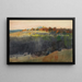 Valle y colina Adirondacks - Frederic Edwin Church — cuadro enmarcado en la pared