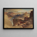 View from the Powell Plateau, Grand Canyon, Colorado - Frederic Edwin Church — framed artwork on a wall