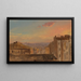 Vista de Roma - Frederic Edwin Church — cuadro enmarcado en la pared