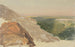 Vista de una llanura con Damas, Siria, desde las montañas - Frederic Edwin Church — vista de la obra