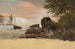 Vista de las cataratas canadienses y de la isla Goat - Frederic Edwin Church — vista de la obra
