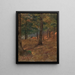 Escena boscoso - Frederic Edwin Church — cuadro enmarcado en la pared