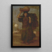 Una mujer del Nilo - Frederic Leighton — cuadro enmarcado en la pared