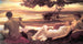 Idilio - Frederic Leighton — vista de la obra